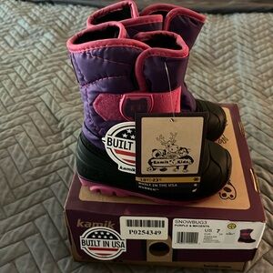 Kamik toddler boots size 7 toddler